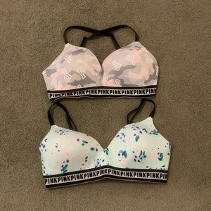 PINK wireless everyday bras